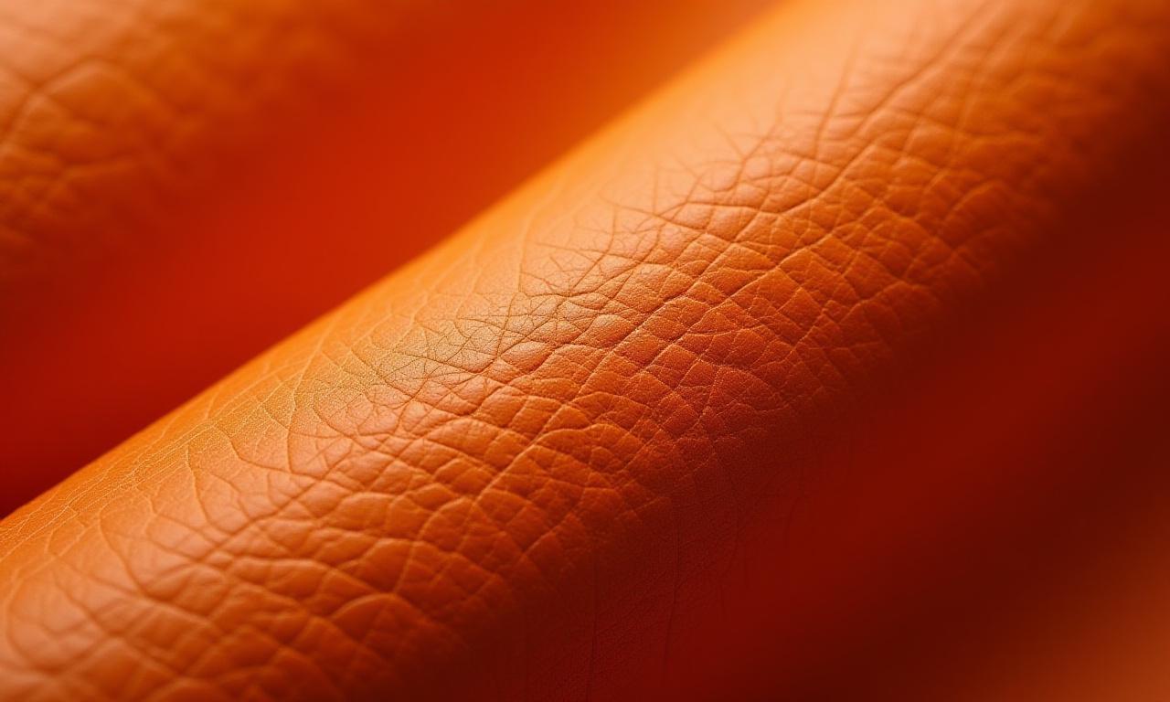 최고급 풀그레인 가죽의 클로즈업 사진